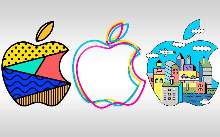 370 new Apple logos