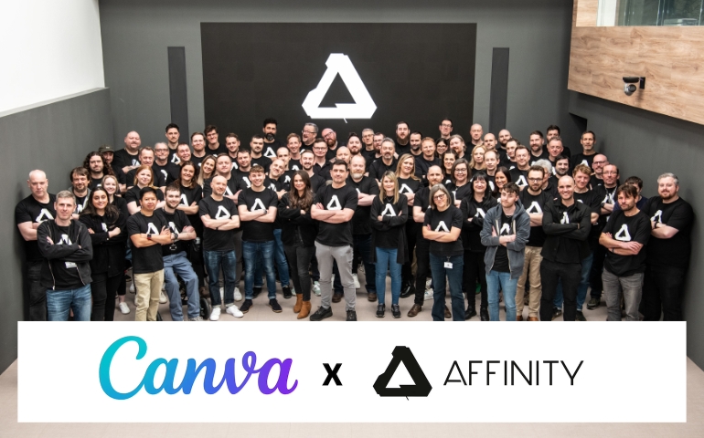 Η Canva αποκτά την Affinity